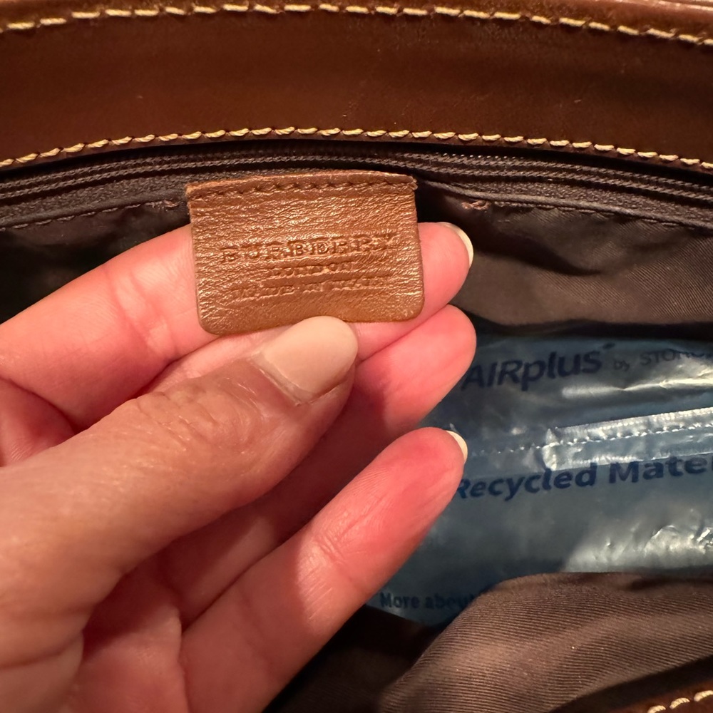 Burberry Plaid Tote - Picture 10 of 16